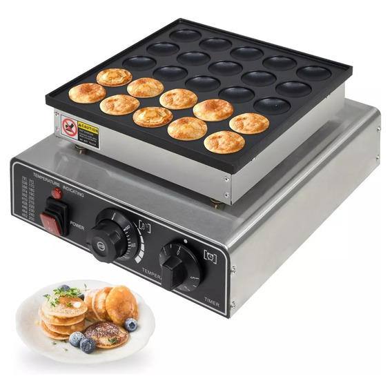 Maquina Industrial 25 Mini Hot Cakes Electrica Comercial 