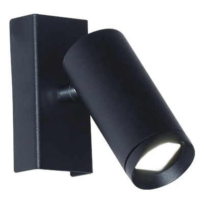Aplique 1 Luz Nachos Led 6.8w Bco Ngo Cabezal Movil 20301 Rd