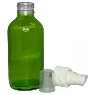 100 Frasco Botella 120 Ml Vidrio Atomizador Spray Verde