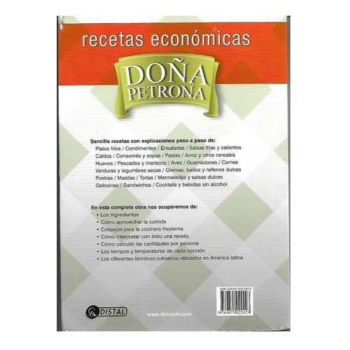 Recetas Económicas - Doña Petrona * Distal