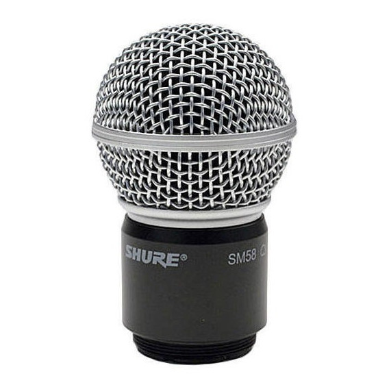 Cápsula de micrófono Sm-58 Rpw112 - Shure Color Black