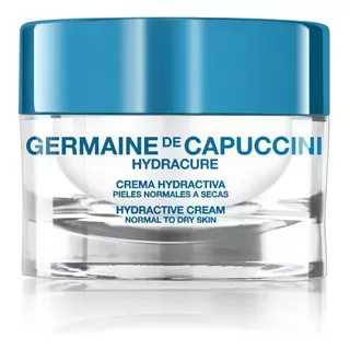 Crema Hydractiva Germaine De Capuccini Hydracure Para Piel Normal A Seca De 50ml