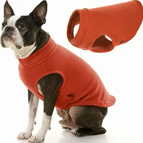 Gooby stretch fleece dog vest 2025