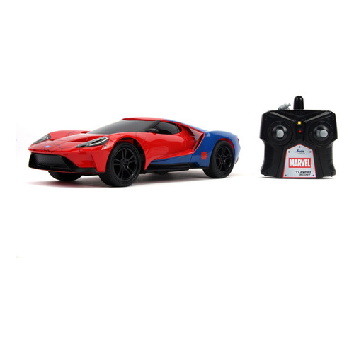 Jada Toys - Paseos En Hollywood 1:16 Spiderman Ford Gt R/c Color Validar Descripción