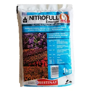 Nitrofull Emerger Fertilizante Bertinat X 1 Kg
