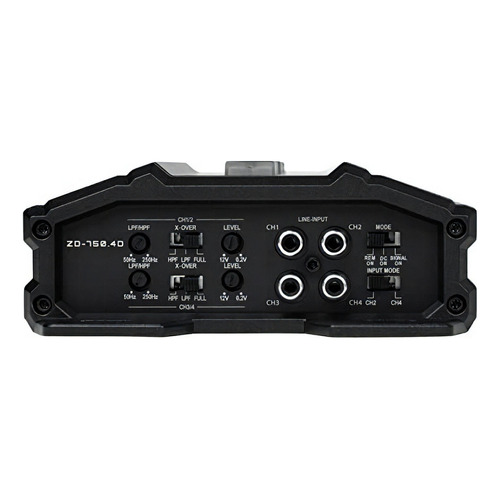  Hifonics  ZEUS DELTA  ZD-750.4D Amplificador 750watts Rms 4 Ch Color Negro