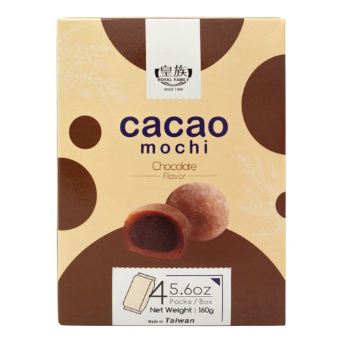 Mochi Sabor Chocolate, Royal Family, 160 G