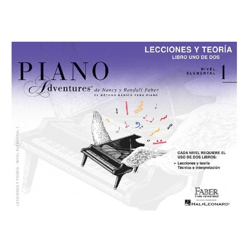 Piano Adventures Lecciones Y Teoría  Libro Uno De Dos Nivel