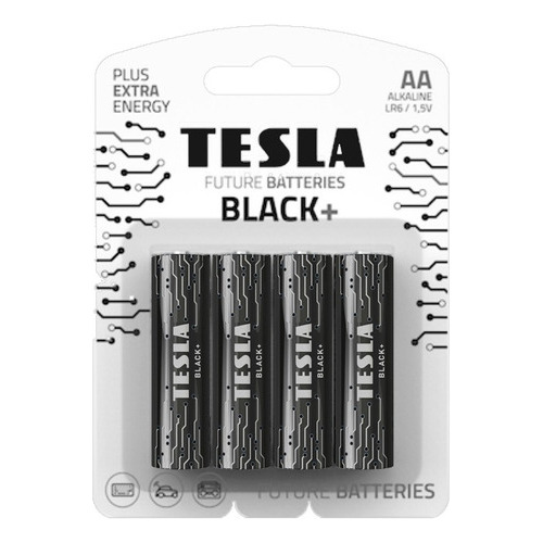 Pila Aa Tesla Black+ Blister De 4 Pilas- La Mayor Tecnología