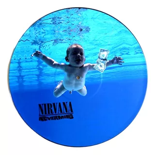 Disco De Vinil Para Decoração (nirvana)