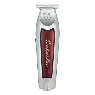 Recortadora Wahl Professional 5 Star Cordless Detailer Li Plata Y Roja 110v/220v