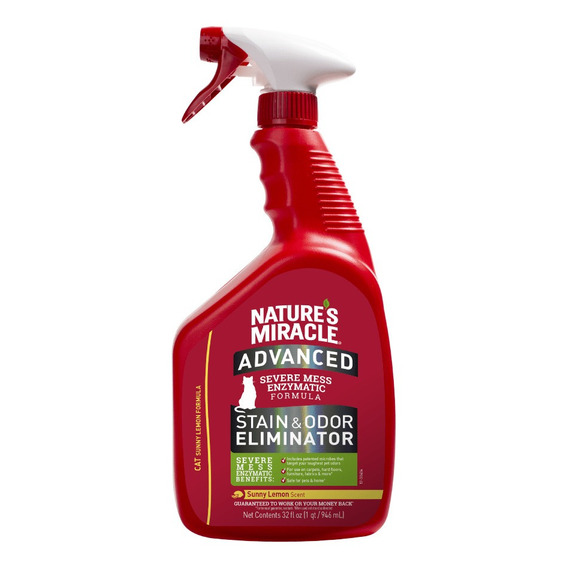 Eliminador Avanzado De Manchas Y Olores Para Gato Nature's M