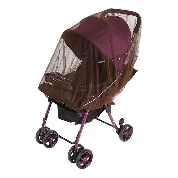 Tul Mosquitero Protector P/ Coche Bebe Ajustable Cuna Atrix®