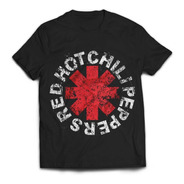 Camiseta Red Hot Chili Peppers Classic Logo  Rock Activity
