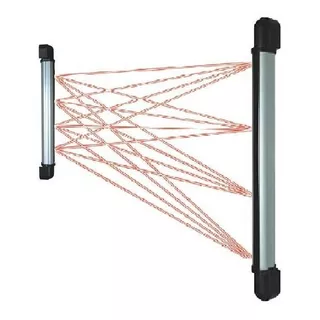 Barrera Infrarroja Exterior De 4 Haces Alarma 70cm De Largo