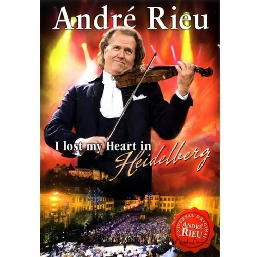 Dvd - André Rieu - Perdí mi corazón en Heidelberg - Lacrado