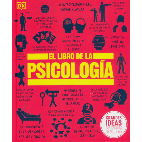 El libro de la psicología, de Varios autores. Serie 0241668108, vol. 1. Editorial Penguin Random House, tapa dura, edición 2023 en español, 2023