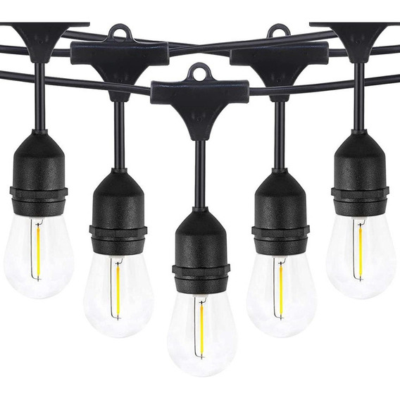 Guirnalda Luces Led Terraza 10 Mts + 10 Ampolletas Maxwell