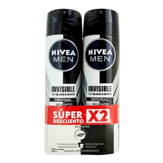 Nivea Black & White Desodorant - g a $224