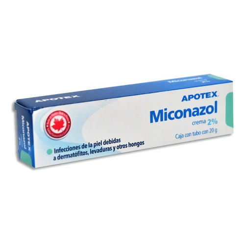  Miconazol 2% Crema Para Infecciones Por Hongos Apotex