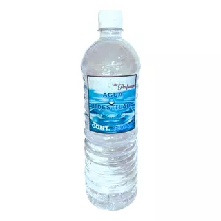 Agua Destilada Bidestilada Y Desionizada 1 Litro