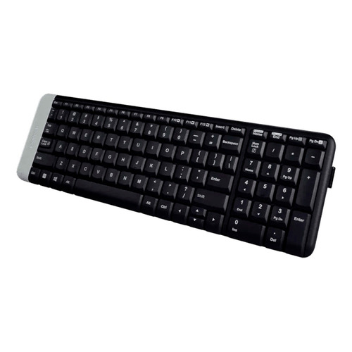 Teclado Inalambrico Logitech K230 Color del teclado Negro Idioma Español Latinoamérica