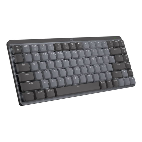 Teclado Logitech Mx Mechanical Mini Carga Rápida Ecofriendly Color del teclado Grafito Idioma Español España