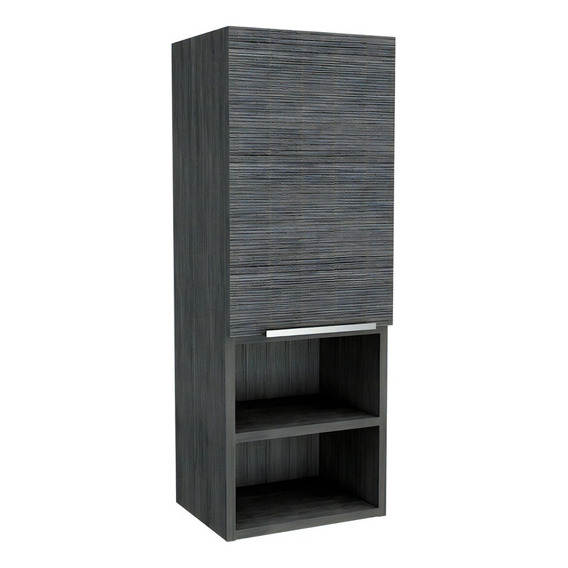 Gabinete De Baño Real, Gris Color Del Mueble Gris Oscuro