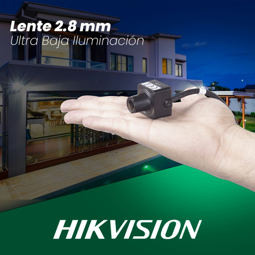 Hikvision Cámara Oculta Ip DS-2CD2D25G1/M-D/NF Uso en interiores Cruce de línea Intrusion de area Entrada de Audio Ultra Baja Iluminación