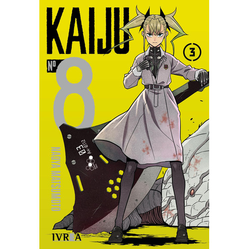 Manga Kaiju N 8 Tomo 3 Editorial Ivrea