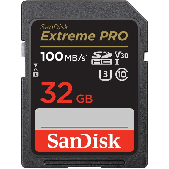 Memoria Microsd Sandisk Extreme Pro 32gb Clase 10 U3 Alta