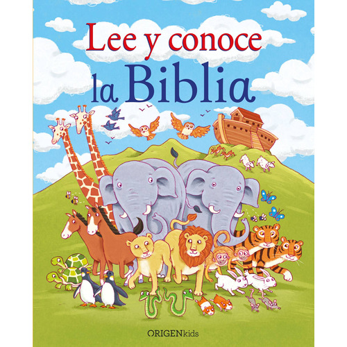 Lee y conoce la Biblia, de Goodings, Christina. Serie Origen Infantil Editorial Origen Kids, tapa blanda en español, 2018
