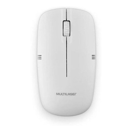 Mouse inalámbrico Multilaser  casa e escritorio MO286 286 blanco