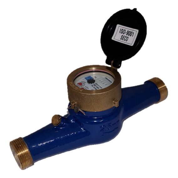 Medidor/caudalímetro P/agua Domiciliario Qm20m3/h Rosca 2