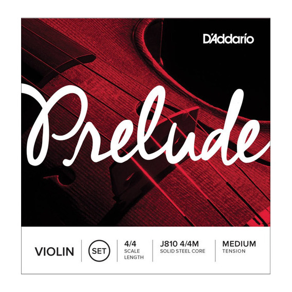 Daddario Prelude Violin Medium 4/4 Encordado J8104/4m