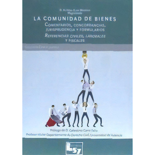 La Comunidad De Bienes, De Elías Mondeja, Alfredo. Editorial Ley 57, Tapa Blanda En Español