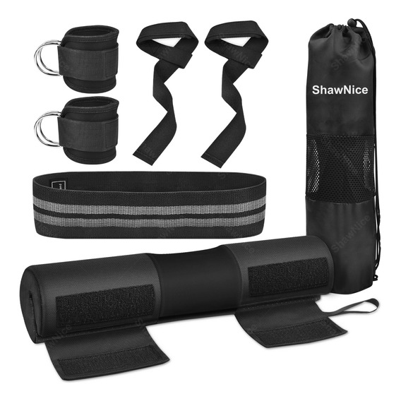 Cojín Protector Barra Cuello Antislip Para Gym Shawnice