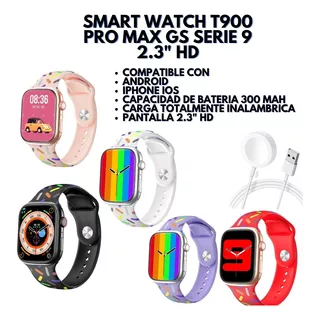 Reloj Inteligente Smartwatch T900 Pro Max Gs Serie  Año 2024