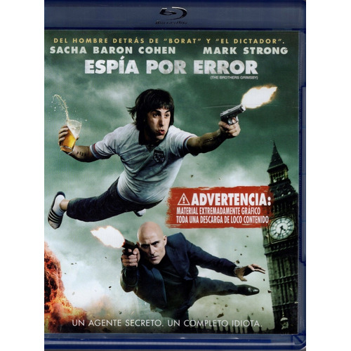 Espia Por Error Brother Grimsby Sacha Baron Pelicula Blu-ray