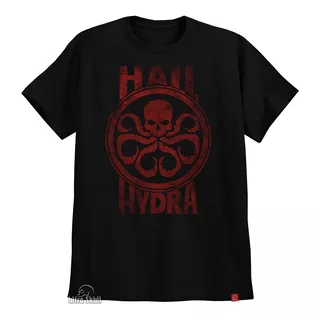 Camiseta Hail Hydra Capitão América Camisa Ultra Skull