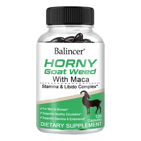Horny Goat Weed + Maca 120 Cap.