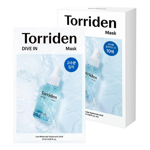 Torriden Dive In Low Molecular Hyaluronic Acid Mask 10 Pieza Tipo De Piel Todo Tipo De Piel