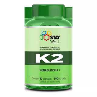  Stay Well Vitamina K2 Mk7 Menaquinona 7 Aislada De Alta Pur