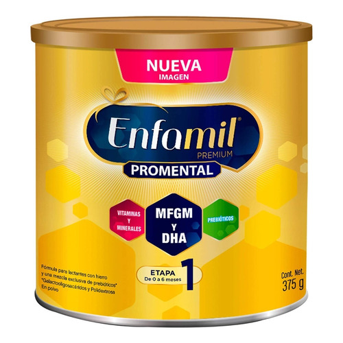 Leche de fórmula  en polvo  Mead Johnson Enfamil Pro Select  en lata de 375g - 0  a  12 meses