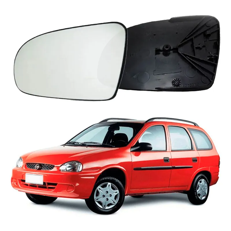 Lente Retrovisor Direito Corsa Wagon 1.0 1.6 1997 A 2003