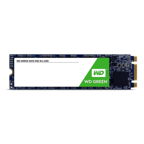 Disco sólido SSD interno Western Digital WD Green WDS120G2G0B 120GB verde