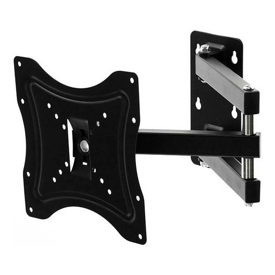 Soporte Para Led Smart Iofi Móvil Articulado 43 42 40 39 32 Color Negro