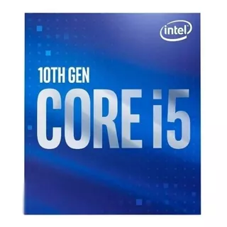 Procesador Gamer Intel Core I5-10400 Bx8070110400  De 6 Núcleos Y  4.3ghz De Frecuencia Con Gráfica Integrada