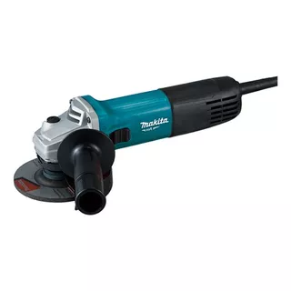 Esmeril Angular Makita M9510b 4 1/2 (115mm) 850w Color Turquesa Frecuencia 50 Hz/60 Hz