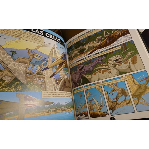 Dino Historias: Pteranodonte Gigante Del Cielo, De David West. Editorial Oceano Historias Gráficas En Español